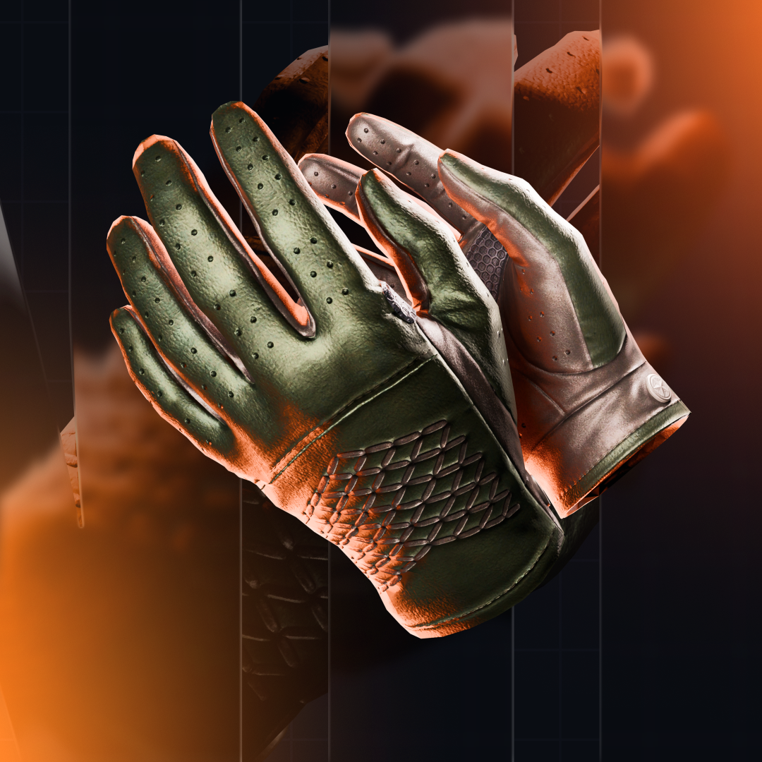 Driver Gloves, Racing Green